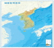 대한민국 전도(Map of Korea)