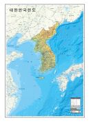 대한민국 전도(Map of Korea)