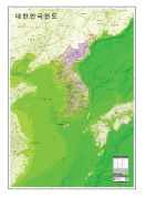 대한민국 전도(Map of Korea)