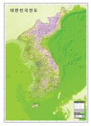 대한민국 전도(Map of Korea)