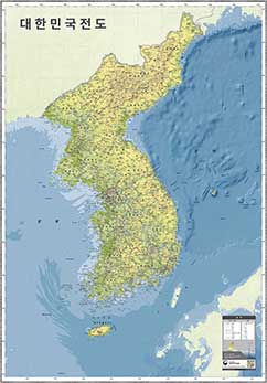 적색각이상자용 지도 이미지